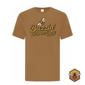 Official Sandalwood Apiaries Buzzin with the Best Premium Cotton T-Shirt